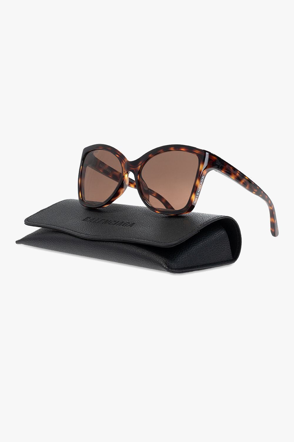 Balenciaga square-frame sunglasses with logo